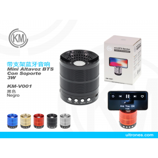 KM-V001 Mini Altavoz BTS Con Soporte