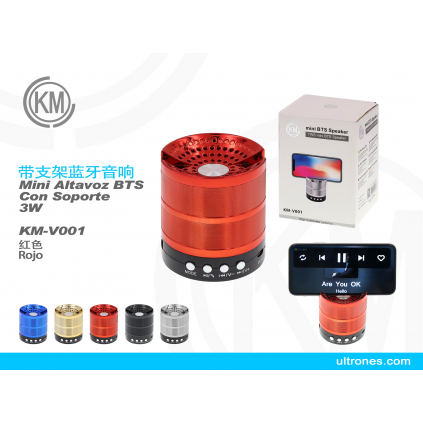 KM-V001 ALTAVOCES BLUETOOTH