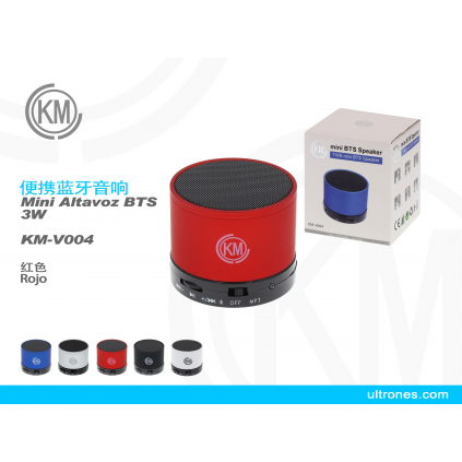 KM-V004 ALTAVOCES BLUETOOTH