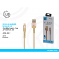 KM-411 CABLE LIGHTNING ALUMINIO TRENZADO [DORADO]