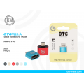 KM-OT05 ADAPTADOR MICRO-USB MACHO A HEMBRA USB