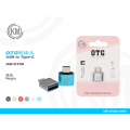 KM-OT06 ADAPTADOR TYPE-C MACHO A HEMBRA USB