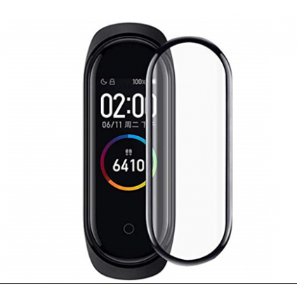 手表膜_Protector Peg Completo Plusera Mi Band 5 Negro