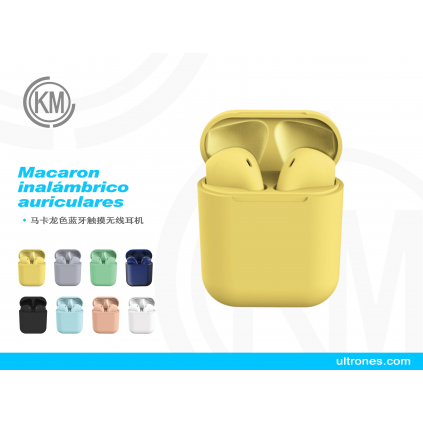 蓝牙耳机_Auriculares Inalámbricos Inpods12