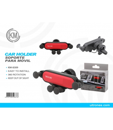 KM-8307 SOPORTE MOVIL [NEGRO]