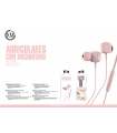 KM-U108 AURICULARES IN-EAR CABLE JACK 3.5MM [ROSA]