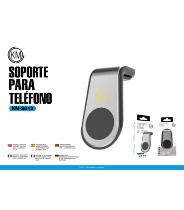 KM-S012 SOPORTE MOVIL [PLATA]