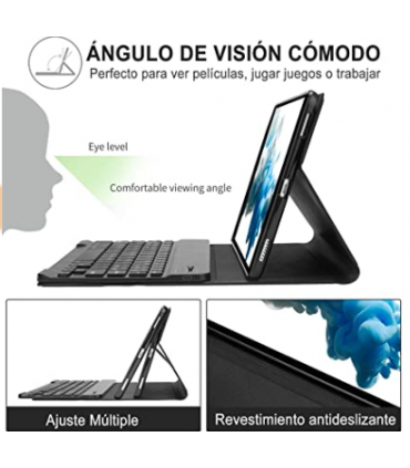 蓝牙键盘仿原套_F.Smart Cover Con Teclado | IPAD 9.7