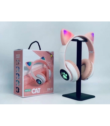 蓝牙耳机_Stn-28 Auricular Oreja De Gato Bluetooth