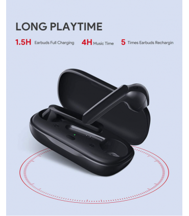 蓝牙耳机_Auriculares Inalámbricos Bc-T03 NEGRO