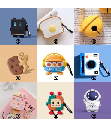 耳机套_Funda Silicona Muñeco Airpods Pro
