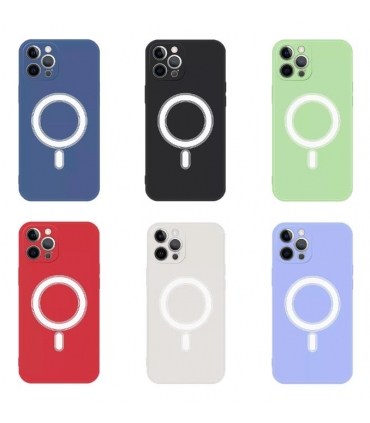 仿原磁吸壳_F.Magsafe Silicona | IP 13 PRO