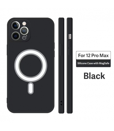 仿原磁吸壳_F.Magsafe Silicona | IP 14 PRO MAX