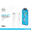 KM-105 CABLE LIGHTNING 2M [BLANCO]