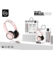 KM-CS003 AURICULARES BLUETOOTH DIADEMAS [ROSA]