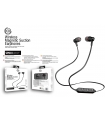 KM-SP001 AURICULARES BLUETOOTH DEPORTIVOS [NEGRO]