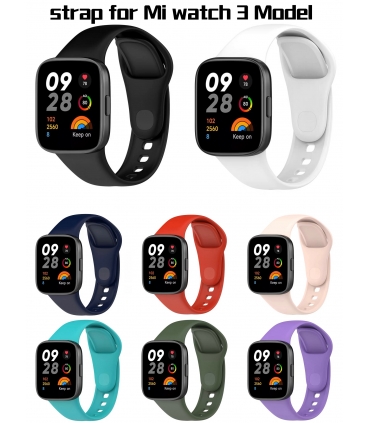 红米手环表带_Pulsera Silicona Redmi Watch 3