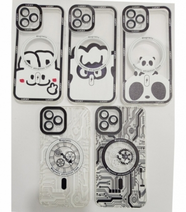 磁吸彩图TPU_F.Magsafe Con Dibujo | IP 13