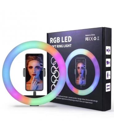 补光灯_MJ26 Aro De Luz RGB 26cm Sin Tripode,Mando