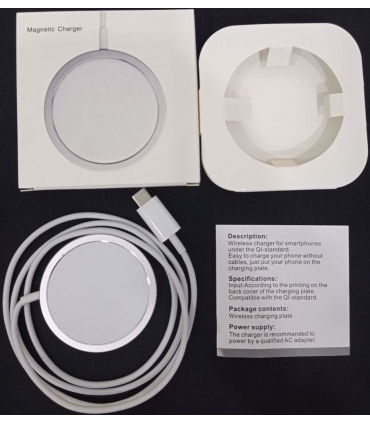 磁吸充电器_Cargador Magsafe