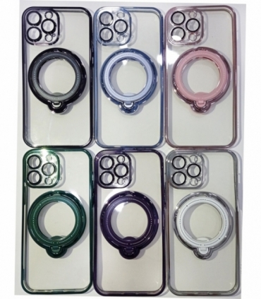 亮盾磁吸支架壳_F.Transparente Con Soporte | OPPO A53S