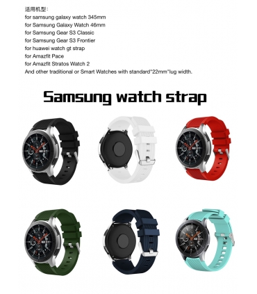 手表带_Correa Silicona Samsung Watch 22mm