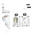 KM-8240 CARGADOR COCHE CABLE TYPE-C