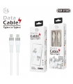 KM-8198 CABLE 60W TYPE-C A TYPE-C