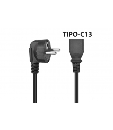 KM-PC02 CABLE ALIMENTACION TIPO C13 1.5M
