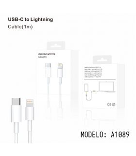 充电线_CABLE TYPE-C A LIGHTNING | A1089