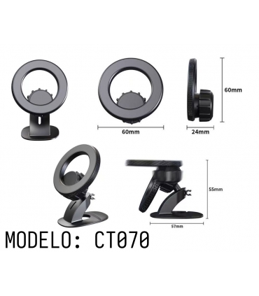 支架_Soporte Magnetico Para Movil | CT070