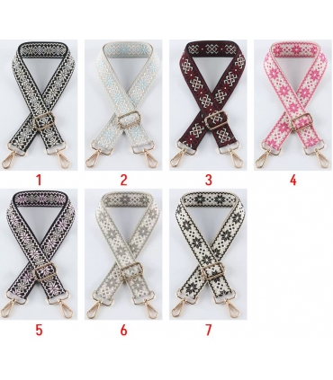 挂绳宽的带图案_Correa ancha con dibujo geométrico