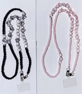 珠链挂绳_Cordón de Perlas Acrílicas