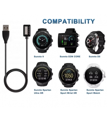 手表充电线_Cable De Carga Para Suunto Spartan Sport Wrist HR (HS097)