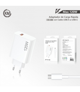 充电器_CARGADOR PARED 120W PARA VIVO CABLE TYPE-C