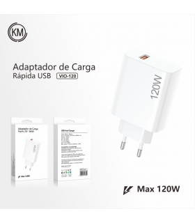 充电器_CARGADOR PARED 120W PARA VIVO SIN CABLE