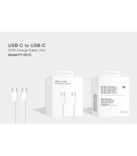 充电线_CABLE TYPE-C A TYPE-C | FY-001C