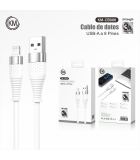 充电线_KM-CB006 CABLE 3A LIGHTNING 1M