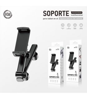 支架_KM-S031 Soporte Tablet Plegable Coche Reposacabezas