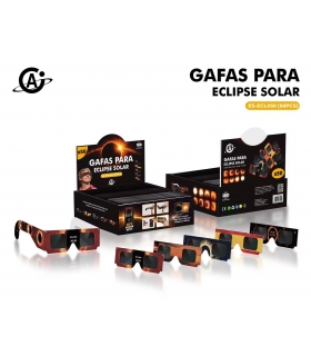 日食眼镜_Gafas para eclipse solar | 50pcs