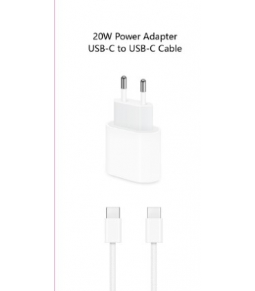 充电器_CARGADOR PARED 20W CABLE TYPE-C A TYPE-C | A2282