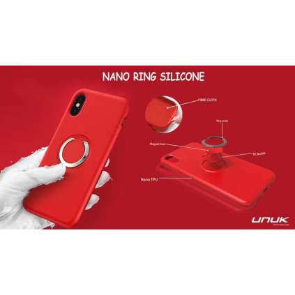 仿原硅胶指环套_F.Tpu Slicona Con Anillo | IP XS MAX